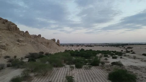 Stunning Evening Drone 4K Video Shoot in Saudi Arabia 스톡 동영상 290956355