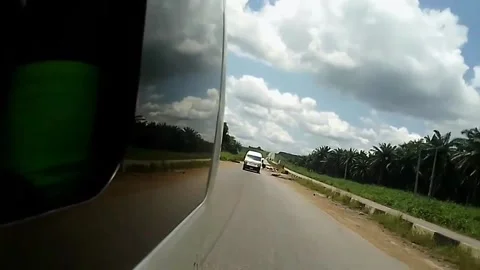 Stunning express way speed caught on Camera Stock Footage 252014189