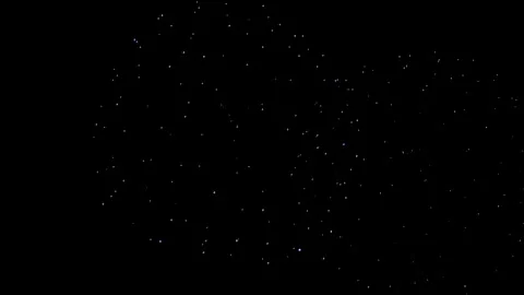 Stunning Fireworks Display Lights up the Night Sky During Local Celebration Stock Footage 296106497