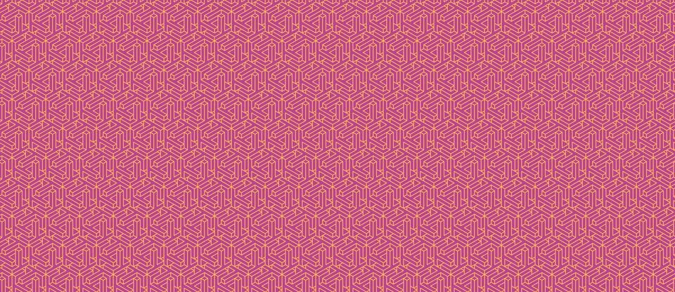 Stunning geometric pattern featuring a captivating interplay of gold lines on Stock Illustration