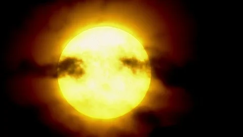 Stunning Golden Sun 動画素材 77145313