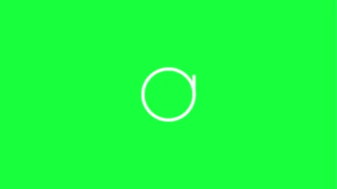 Stunning green screen with modern white logo animation Stock Footage 331505519