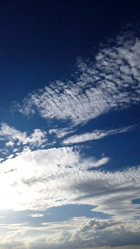 Stunning high-quality time-lapse of dramatic clouds moving across Stock Footage 338008574