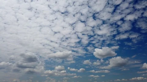 Stunning high-quality time-lapse of dramatic clouds moving across the sky Stock Footage 338008764