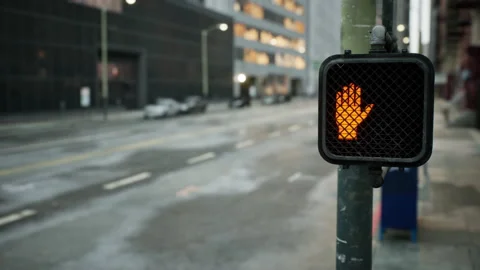 Stunning hyper lapse of downtown area Stock Footage 205871538