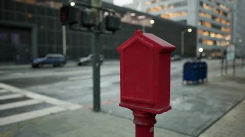 Stunning hyper lapse of downtown area Vídeos de archivo 207989984