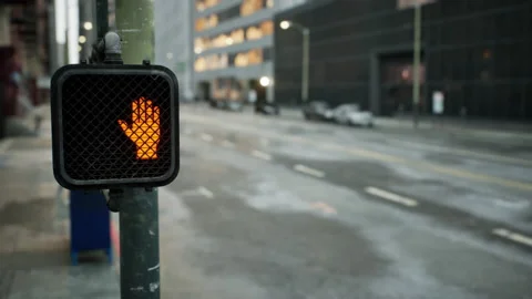 Stunning hyper lapse of downtown area Stock Footage 231683250