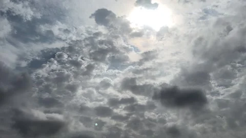 Stunning Layered Clouds in the Sky – High-Quality ProRes Footage Stock Footage 303198918