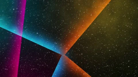 Stunning Lazer Neon Lights Background with Rotating Effect Stock Footage 303628663