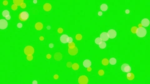 Stunning lots with fluid motion isolated on chroma key green screen Stock Footage 337047438