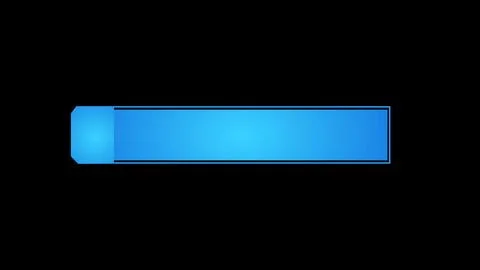 Stunning modern cool-designed lower third animation.Suitable for greetings,.. Stock Illustration