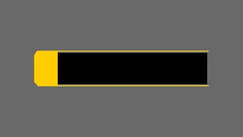 Stunning modern cool-designed lower third animation.Suitable for greetings,.. Stock Illustration