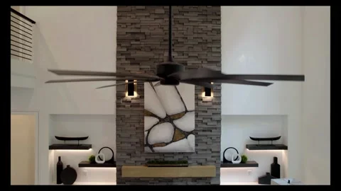 Stunning Modern Fireplace Stock Footage 282415847