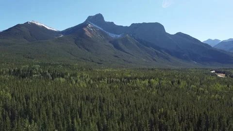 Stunning Mountain Aerial 2 Stock Footage 142840813