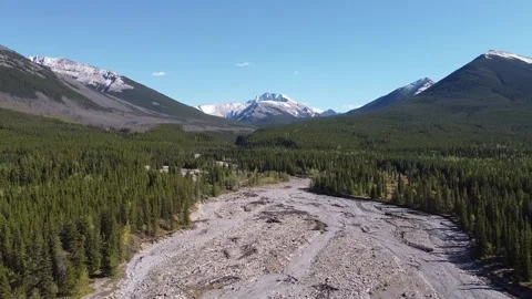 Stunning Mountain Aerial Stock Footage 142840921