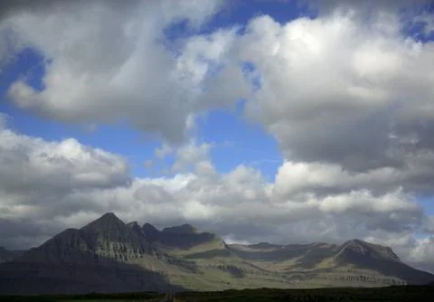 Stunning mountain view Foto stock