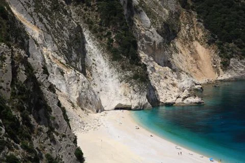 Stunning myrtos beach Stock Photos