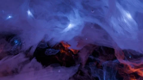 Stunning Nebula: A Mesmerizing Journey Through Cosmic Clouds and Colors Stock Footage 294770893