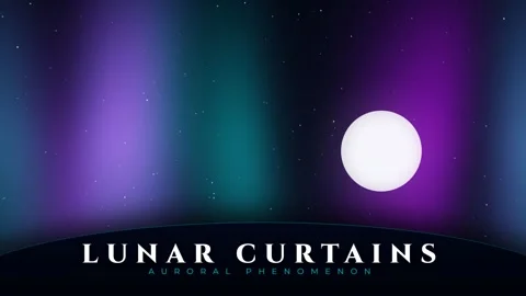 Stunning nebula night sky space background with vibrant galactic glow and e.. Stock Footage 337577473