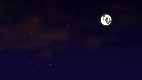 Stunning night sky design element perfect for web and graphic design projec.. Video stock 322127939