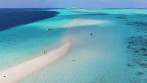 Stunning ocean views from above Stock Footage 139034374