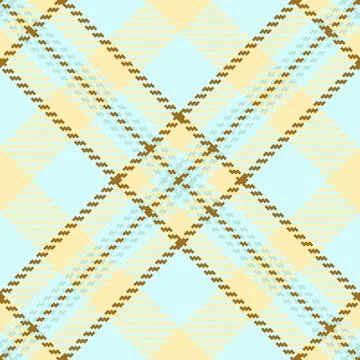 Stunning pastel plaid pattern in soft blue, beige, and brown hues. Ideal fo.. Stock Illustration