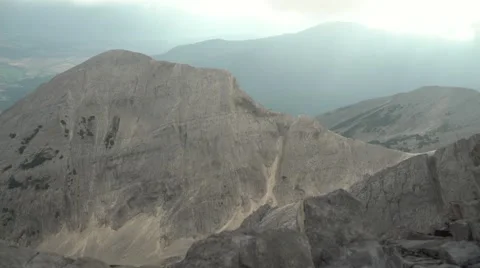 Stunning Rocky Mountain Range Handheld 4K Stock Footage 67478773