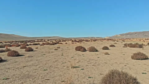 Stunning sharp edge cliffs in vashlovani national park area Stock Footage 221194361