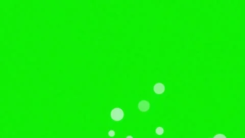 Stunning snow with falling motion isolated on chroma key green screen Stock Footage 337047658