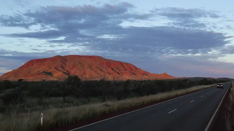Stunning sunrise in the Pilbara Stock Footage 177355735