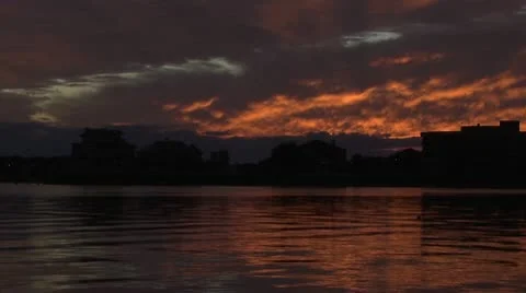 Stunning Sunset Stock Footage 10735964