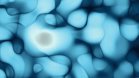 Stunning vibrant blue abstract background with swirling patterns Stock Footage 318428866