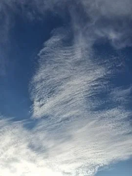 Stunning view of the blue sky Stock Photos