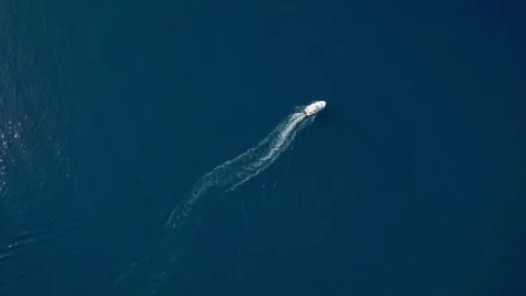 A stunning view captured by drone along the shores of the Mediterranean Sea. Stock Footage 281253863