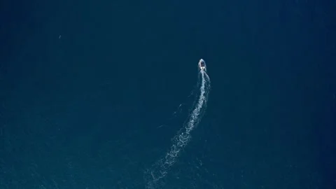A stunning view captured by drone along the shores of the Mediterranean Sea. Stock Footage 281255717