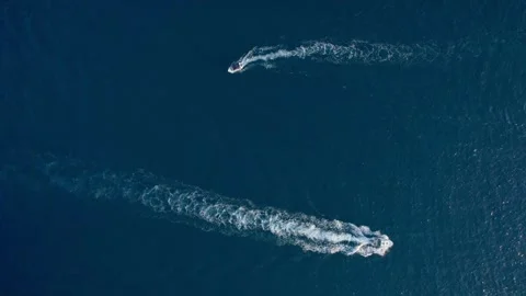 A stunning view captured by drone along the shores of the Mediterranean Sea. Stock Footage 281255848