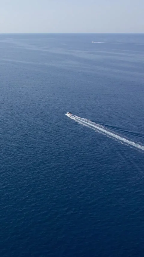 A stunning view captured by drone along the shores of the Mediterranean Sea. Stock Footage 281346835