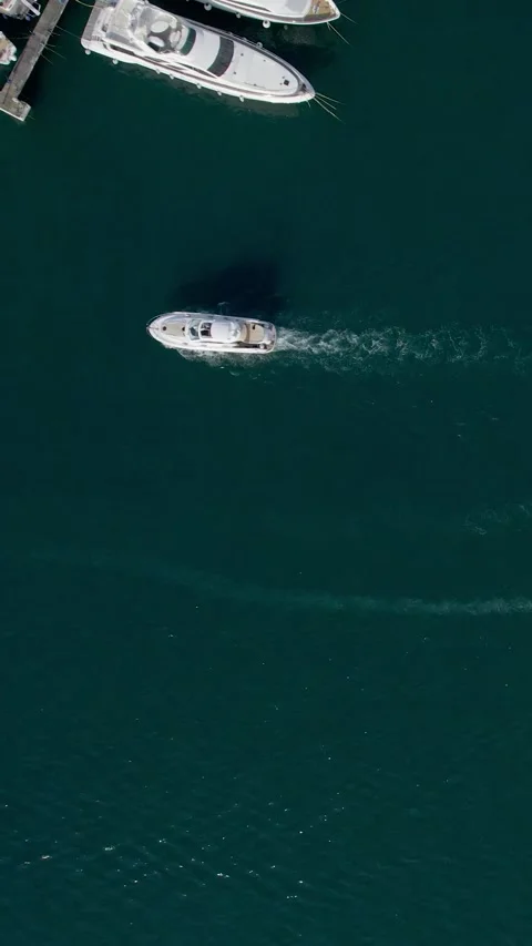 A stunning view captured by drone along the shores of the Mediterranean Sea. 스톡 동영상 281348052