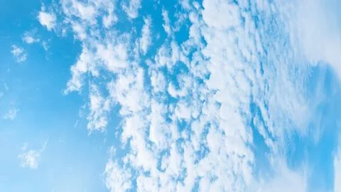 A stunning view of a cloudless blue sky and a bright sun. Stock Photos