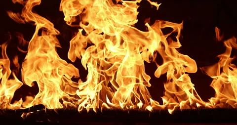 Stunning Visuals of Burning Energy Stock Footage 324518482