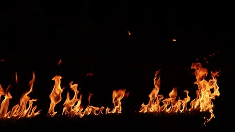 Stunning Visuals of Burning Energy Stock Footage 324520456