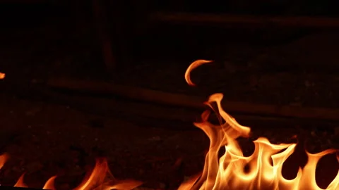 Stunning Visuals of Burning Energy Stock Footage 324521157