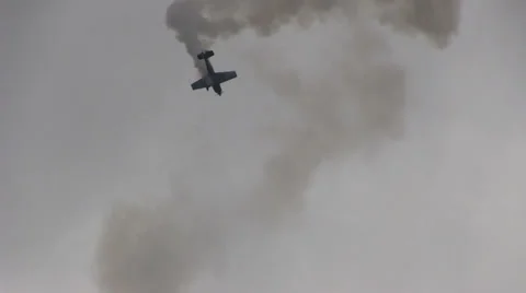 Stunt pilot 스톡 동영상 24947807