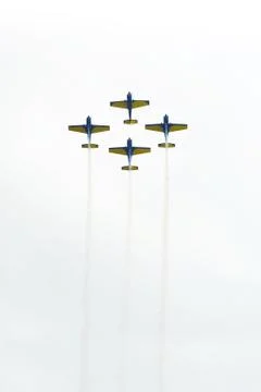 Stunt planes Stock Photos