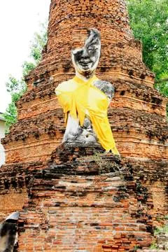 Stupa and buddha Stock Photos