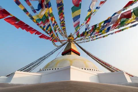 Stupa of Bodnath Stock Photos