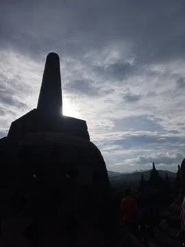 STUPA at BOROBUDUR Fotos de archivo