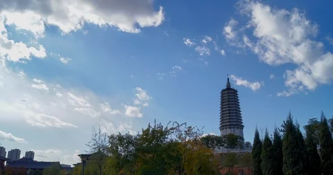 Stupa day cloud 4K 動画素材 115233690