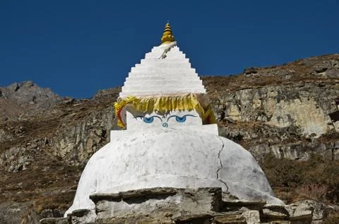 Stupa In Nepal Stock Photos