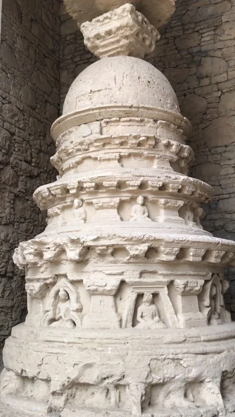 Stupa in texila Stock Footage 222331798